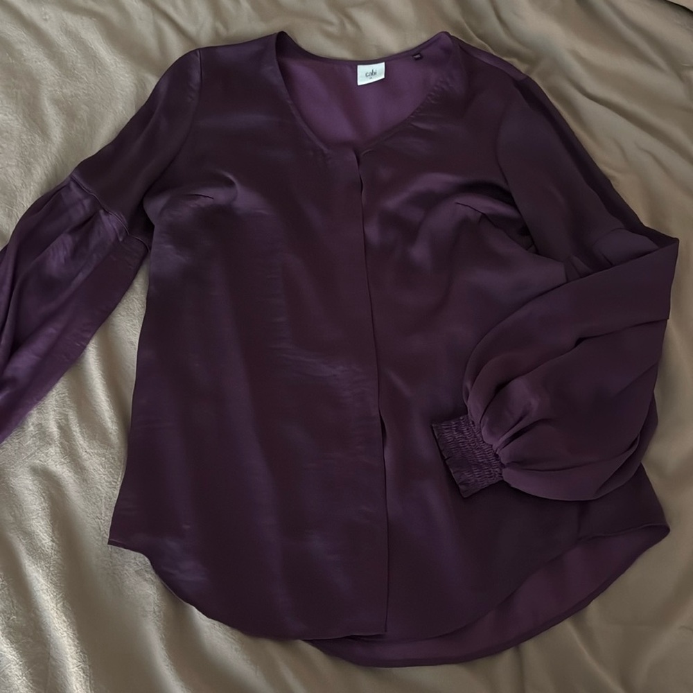 CAbi button up blouse M